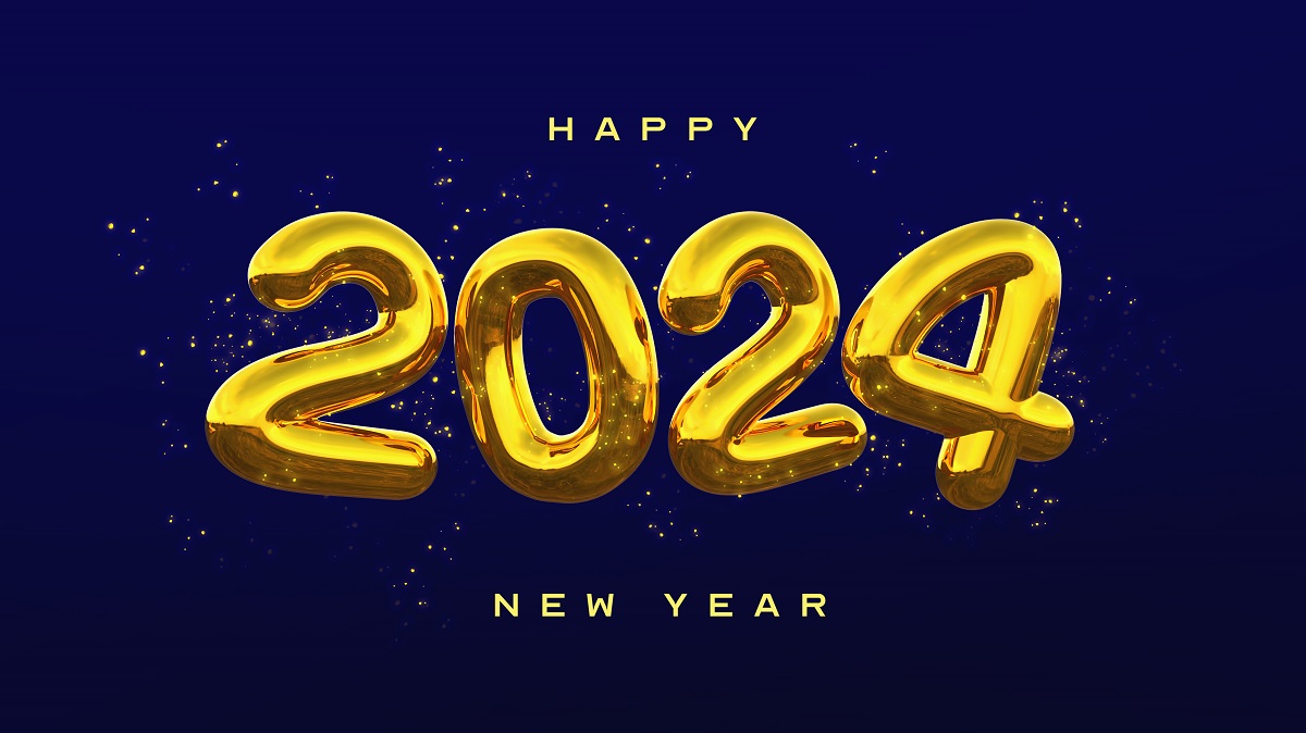 Happy New Year 2024 Wallpapers HD Images (Free Download)