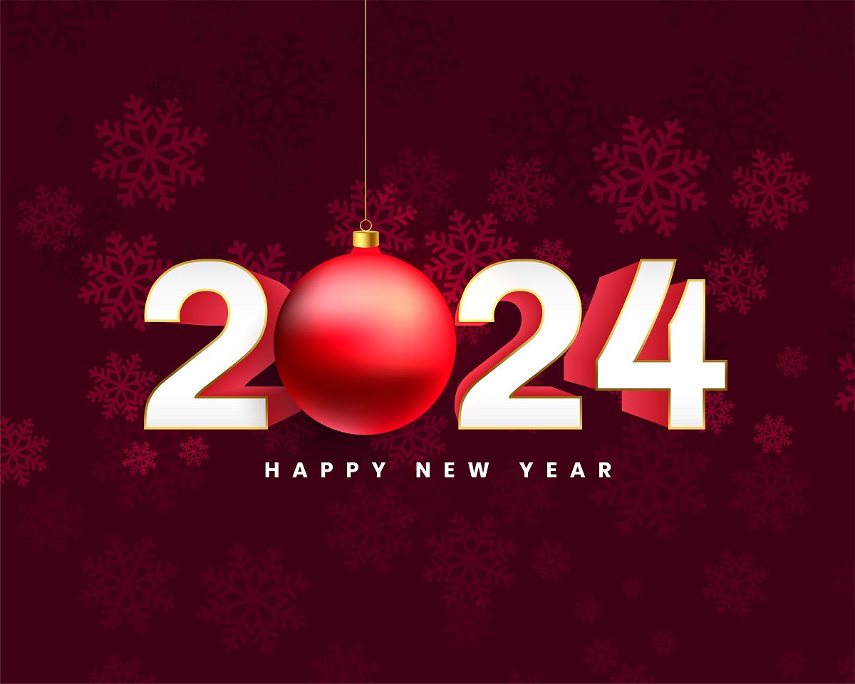 Happy New Year 2024 Wallpapers HD Images (Free Download)