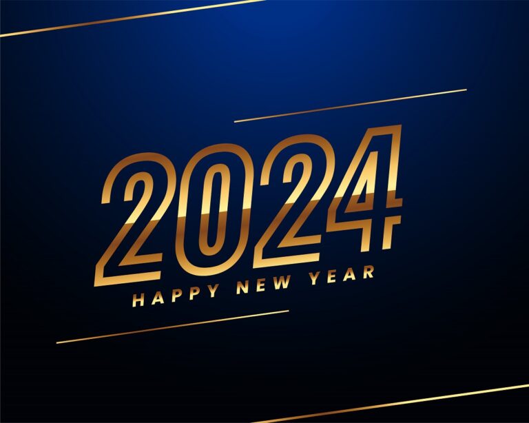 Happy New Year 2024 Wallpapers HD Images (Free Download)