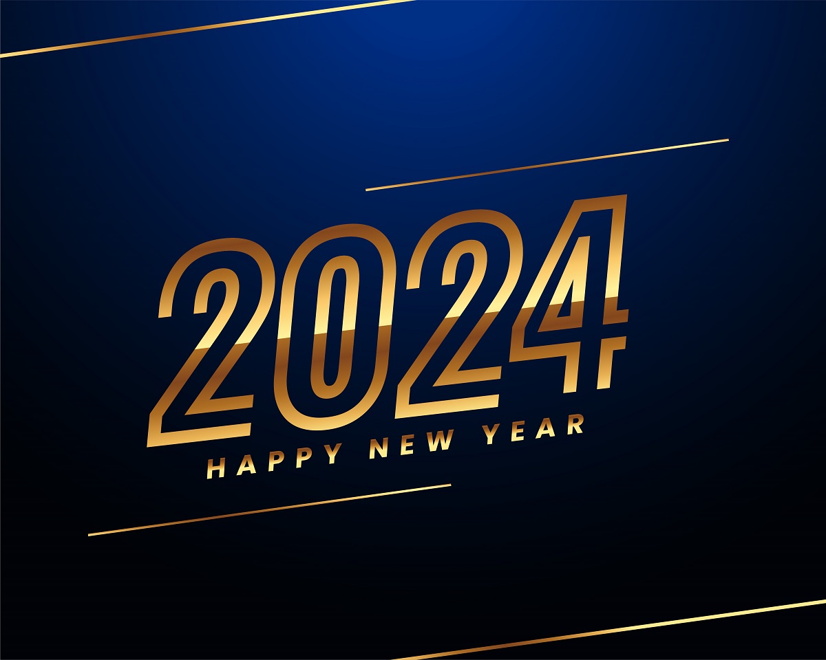 Happy New Year 2024 Wallpapers HD Images (Free Download)