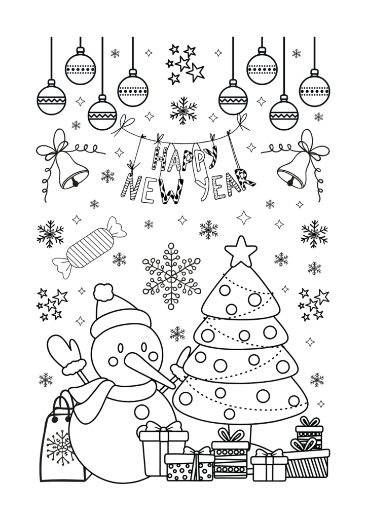 🔥 Happy New Year Drawing Download free - Images SRkh-saigonsouth.com.vn