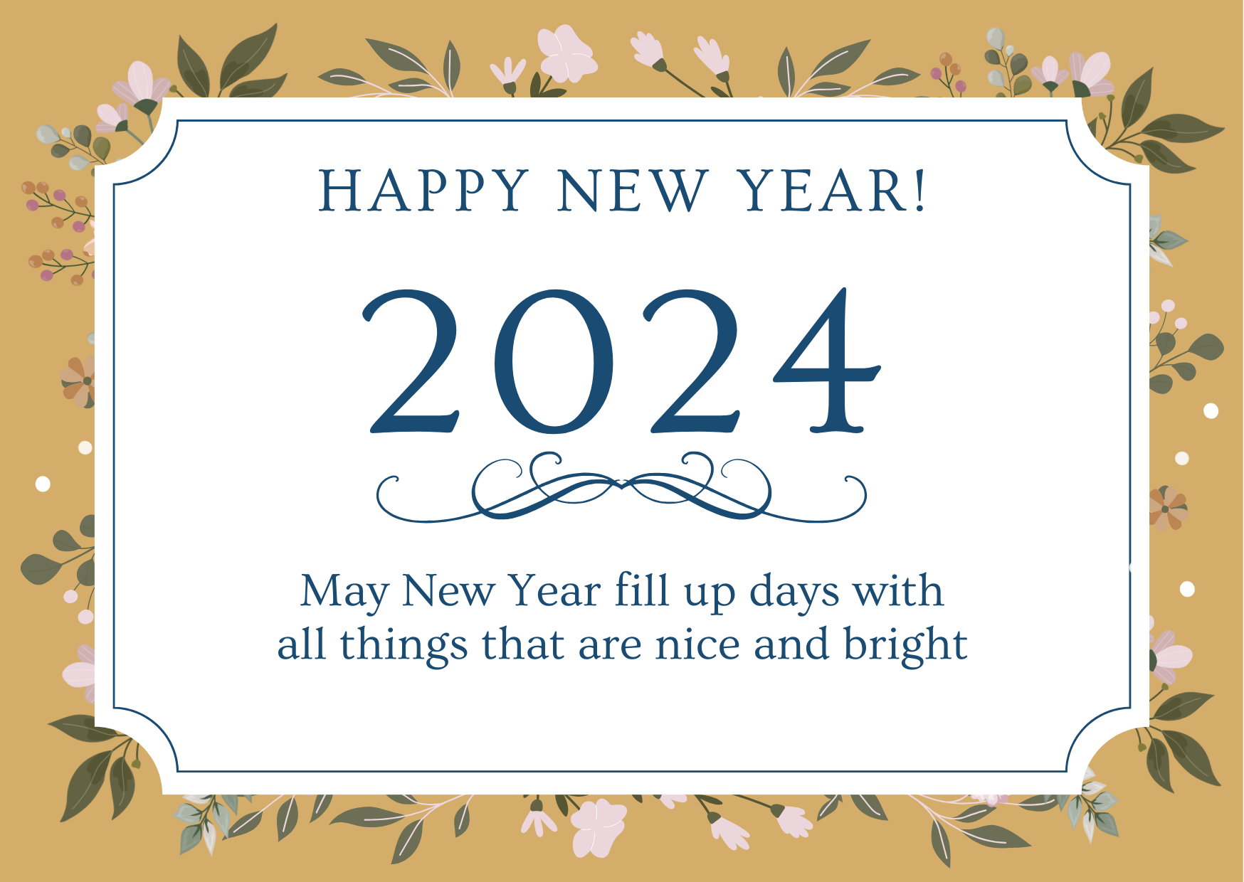 24 Pack Happy New Year Cards 2025 New Year Greeting...